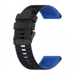 22 mm 26 mm silikoonrihm Garmin Fenix7x/6x/5x / spordikellarihm Garmin Fenix7/6/5 nutikella k&auml;ev&otilde;rule koos t&ouml;&ouml;riistatarvikutega 22mm kuristik/must