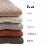 5 paari Solid Colors Naiste 100% puuvillased sokid Kvaliteetsed s&uuml;gistalvised sokid Paddy Daily Basic v&auml;rvilised pehmed sokid Lady 4,8 181 arvustust 364 tellimust 5 pairs