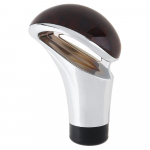 Universaalne metallist autosse paigaldatav manuaalk&auml;igukastiga k&auml;iguvahetusega k&auml;sipalli nupp nelja plastadapteriga h&otilde;be/kohv