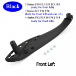 Autotarvikud Siseukse Must Beež Vasak Parem T&otilde;mbe K&auml;epide Viimistluskate Asendus BMW M3 M4 F30 F34 F36 F32 F33 jaoks Black Front Left