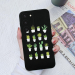 Telefoni&uuml;mbrised Samsung Galaxy S20 S21 S22 S23 Pro Ultra S 20 21 22 23 Fashion Butterfly Flower kaitsev vedel kandiline kaitseraua Samsung Fundas jaoks Samsung S20 Lite