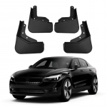 Polestar 2 Mudguards 2024 autode stiilitarvikute kaitse, eesmine tagumine porilapp, kulumisplaadi kaitsepritsmed