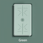 Libisemisvastane joogamatt, paksendatud ja laiendatud heli- ja p&otilde;rutuskindlad p&otilde;randamatid Keskkonnas&otilde;bralik majapidamisspordi- ja tervisematt 183X61X1cm roheline