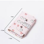 Kawaii Kpop Ido fotokaardihoidja Armas multifilmi looma ID-kaart Pangakaart Bussikaart Visiitkaardi korraldaja Kontoritarvikud