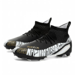 Unisex jalgpallijalatsid Suured jalgpallijalatsid Meeste spetsiaalsed lastele AG pikkade k&uuml;&uuml;ntega T&auml;iskasvanute Naiste &uuml;li&otilde;pilaste v&otilde;istlustossud 31 must