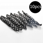 10 TK Sponge Padja Pehme Juukserull Painduv vaht ja k&auml;sn Juukserullid Rullid DIY Salongi Juuksehooldus Stiilit&ouml;&ouml;riistad must