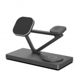 30 W magnetiline juhtmevaba laadija alus iPhone 15 14 13 12 Pro Max jaoks Apple Samsung Watch 8 7 Airpods induktsioon-kiirlaadimisjaam must