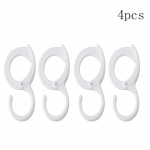 8 tk/4 tk S Snap konksud Vannitoa haakekonksud Kodukapi konksud Snap konksud Kapi snap konksud 4pcs