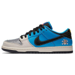 Instant Skateboards x Nike Dunk Low Pro SB QS Unisex tossud Sinine Sinine-Hero Kahvatu-Kreemjas CZ5128-400 40