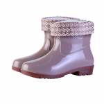 L&uuml;hikesed vihmajalatsid Veekindlad libisemisvastased Kulumiskindlad puuvillased saapad Paluskingad T&ouml;&ouml;kaitsejalatsid K&otilde;rge &uuml;laosaga veekingad T&ouml;&ouml;kummijalatsid 36 must