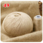 50+20g/komplekt Knitting Yarn Ball Baby K&auml;sitsi kootud ka&scaron;miirl&otilde;ng 100% Mongoolia ka&scaron;miirvillane ka&scaron;miir 49