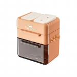 Multifunktsionaalne vannitoa salvr&auml;tikukarp Aroomiteraapia salvr&auml;tikute s&auml;ilituskarp Perforeerimata seinale riputatav kahekihiline salvr&auml;tikukarp No aromatherapy.01