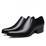 T&auml;navamood Meeste Slip-ons Ehtsast nahast Pruunid vabaaja &auml;rikleit Kingad Pidu Pulmad Meeste jalatsid 44 must