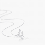 Mood h&otilde;bedase v&auml;rvi p&auml;ikeseripats kaelakee &uuml;mmargune kett Naiste ehted kingitused