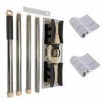 Laiendatud Mopa ristk&uuml;likukujuline leibkonna Vileda mop p&otilde;randaplaatide puhastamine 360 ​​rotatsiooniga maagiline tolmu eemaldamine mikrokiust padi laisk t&ouml;&ouml;riist 2 rags MOP