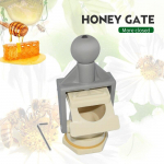 1 tk plastikust Honey Gate mesindust&ouml;&ouml;riista ekstraktor Honey kraani mesinduse villimist&ouml;&ouml;riist, mis sobib mesilaste pidamise seadmetele Honey gate