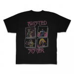 Haruldane Vintage Twisted Sister Stay Hungry Tour Unisex T-s&auml;rk S