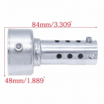Mootorratta reguleeritav DB Killer summuti m&uuml;ra heli eemaldaja heitgaasi reguleeritav summuti summuti pikkus 84x42/45/48/mm 84X48mm