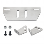 Terasest eesmise soomuse reguleeritava kaitsega kaitseplaadi vahetus TRAXXAS TRX4 Axial SCX10 jaoks 1/10 h&otilde;be