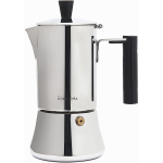Pedro pliidiplaadiga espressomasin 4 tassi 200 ml roostevabast terasest itaalia kohvimasin Moka pot induktsioon espressokann 200ML