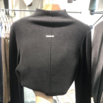 Naiste topeltpoolne sametp&otilde;hjaga s&auml;rk Naiste sviiter k&otilde;rge kraega M roheline