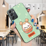 V&auml;rvitud mustriga telefoni&uuml;mbris P&otilde;rutuskindel pehmest silikoonist TPU kaitsev telefoni&uuml;mbris Samsungi kaanele Samsung A01