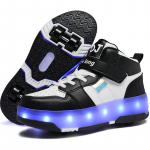 28-40 Lastetuled Spordijalatsid H&otilde;&otilde;rdumisjalatsid Solid Magic Patch Can Laadimine Kaherealised neljarattalised liugjalatsid 40 veinipunane v&auml;rv