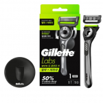 [Gillette] Labs s&uuml;gavpuhastav seep (1 k&auml;epide + 2 tera + 1 riputaja komplekt) (1Handle + 1Blade + 1Hanger Set)