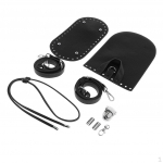 DIY PU-nahast heegeldatud seljakoti valmistamise komplekt &Otilde;lakoti k&auml;sit&ouml;&ouml; Black1