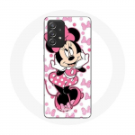 Coque pour Samsung Galaxy A52 Minnie Mouse Dessin anim&eacute; mignon rose