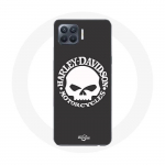 Coque pour Oppo A93 Harley Davidson Motors Tete de mort