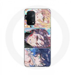 Coque pour Oppo A54 5G Tanjiro Inosuke et Zenitsu Demon Slayer Kimetsu no Yaiba Manga