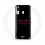&Uuml;mbris Samsung Galaxy A20e Stranger Things Plakati Logo H&auml;id j&otilde;ule