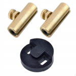 T&scaron;ello Hundiheli Elimineerimise Tarvikud, Reguleeritav Vastupidav Summuti, Metallist Toon, 2pcs