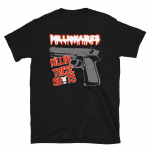 Miljon&auml;rid Tapavad Need Shots Stseenikuninganna Emo R&auml;pi B&auml;nd Unisex T-s&auml;rk S