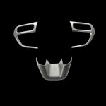my good car Chrome Car Steering Wheel Buttons Knob Cover Trim Sticker Accessories for Jeep Compass 2017 2018 Renegade 2015 h&otilde;be
