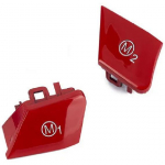 Auto rooliratta M1 M2 l&uuml;liti nupu kate BMW M3 M4 M5 M6 X5M X6M F80 F82 F83 F10 F15 F16 F21 F30 F32 F33 F36 F06 F12 jaoks punane