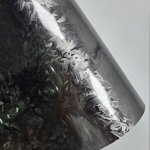Car Sticker High Glossy Electroplated Forged Carbon Fiber Black Sticker on the Hood Adhesive Vinyl for Car Film Cover Stickers 30CMX100CM must