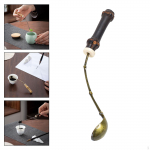 Bambusest kulp Hiina teekulbid Hishaku pika varrega traditsiooniline chashaku lusikas koju A