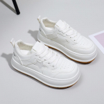 Naiste vabaaja platvormkingad, libisemisvastased, mood, paelad, paksud tossud, hingavad, kerged k&otilde;ndimisjalatsid PU-nahast spordijalatsid, naiste jooksutossud 35 beež