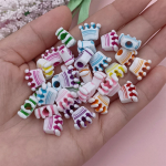 K&auml;ev&otilde;ru Shell Ehted Gilrs Akr&uuml;&uuml;l Naiste Lumehelbed DIY lilledega kaelakee Kingitused K&auml;sitsi valmistatud lahtised helmed 20 tk ripatsitarvikud Crown/20pcs