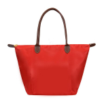 Mood nailonist naiste k&auml;ekotid Br&auml;ndi disainiga &otilde;lakott Vastupidav suure mahutavusega rannapelmeen kandekott Hobo kotid Logota S 29x30x18cm punane