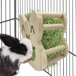 Naljakas puidust k&uuml;&uuml;liku heinas&ouml;&ouml;tja j&auml;nkuriiuli Lihtne toitmistarvikute toidujaotur