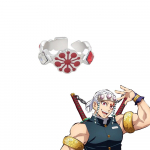 Demon Slayer seeria Cosplay s&otilde;rmus Kimetsu No Yaiba metallist emailiga avatud reguleeritav s&otilde;rmes&otilde;rmus naistele meestele Anime aksessuaarid resizable