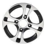 12-tolline ATV veljega &uuml;litugev sportlik v&auml;limus, t&auml;iustatud j&otilde;udlusega alumiiniumist valuvelg neljarattalisele jalgrattale Front Width: Approx. 84mm / 3.