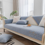 &Scaron;enillkangas Diivanikate R&auml;tik Tikand Universaalne Elutoa Diivanipadi Matt Libisemiskindel Diivanipadi K&auml;etoe Seljatoe Kate 70x70cm 1pcs