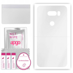 apgo Ultra Clear Protective Skin Sticker for the back compatible with LG V35 ThinQ, Wrap Film, Hydrogel Film, Flexible, Soft TPU with positioning laye