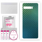 apgo Protective Skin Sticker for the back compatible with Asus ROG Phone 3, Wrap Film, Foil, Vinyl - Pattern Carbon Chameleon CAKA1