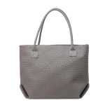 Kootud mustriga suure mahutavusega k&auml;ekott Naiste reisimiseks m&otilde;eldud &otilde;lakott hall