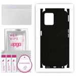 apgo Protective Skin Sticker for the back+sides compatible with Realme 8i, Full Wrap Film, Foil, Vinyl - Pattern Matrix